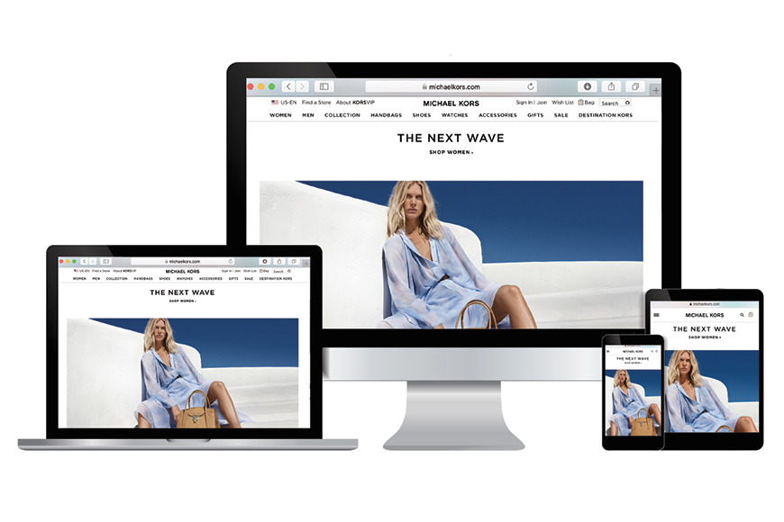 Michael Kors  eCommerce Website Design Gallery & Tech Inspiration